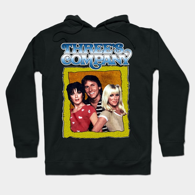 Threes company Hoodie by HORASFARAS